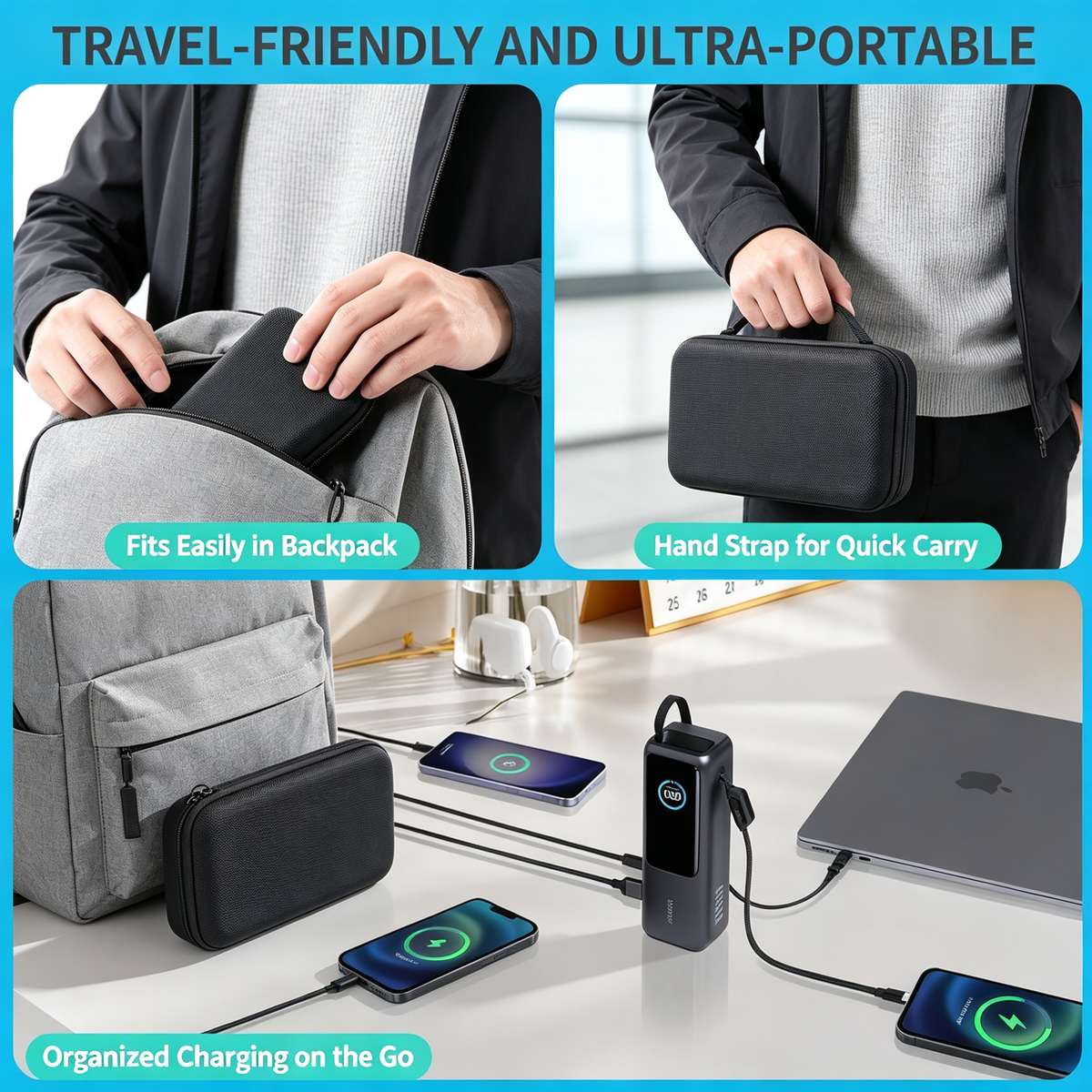 Power Bank Travel Case