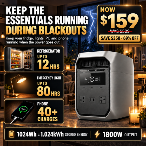 Large Capacity + Fast Charging = Endless Power, Anywhere, Anytime